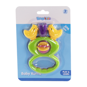 רעשן אפרוחים עם כדור מסתובב