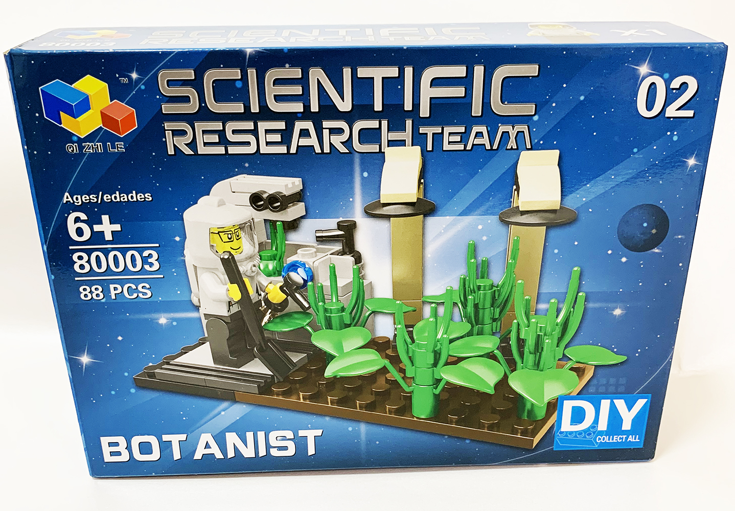 משחק הרכבה "מדע" - חוקר צמחים