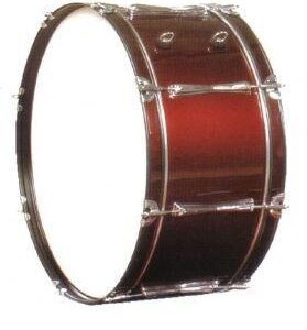 תוף מצעד בס "24 אדום FLEET MD2410WR