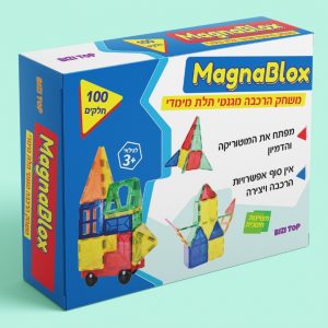 משחק הרכבה מגנטי