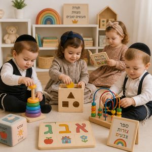 צעצועי התפתחות לתינוק חרדי