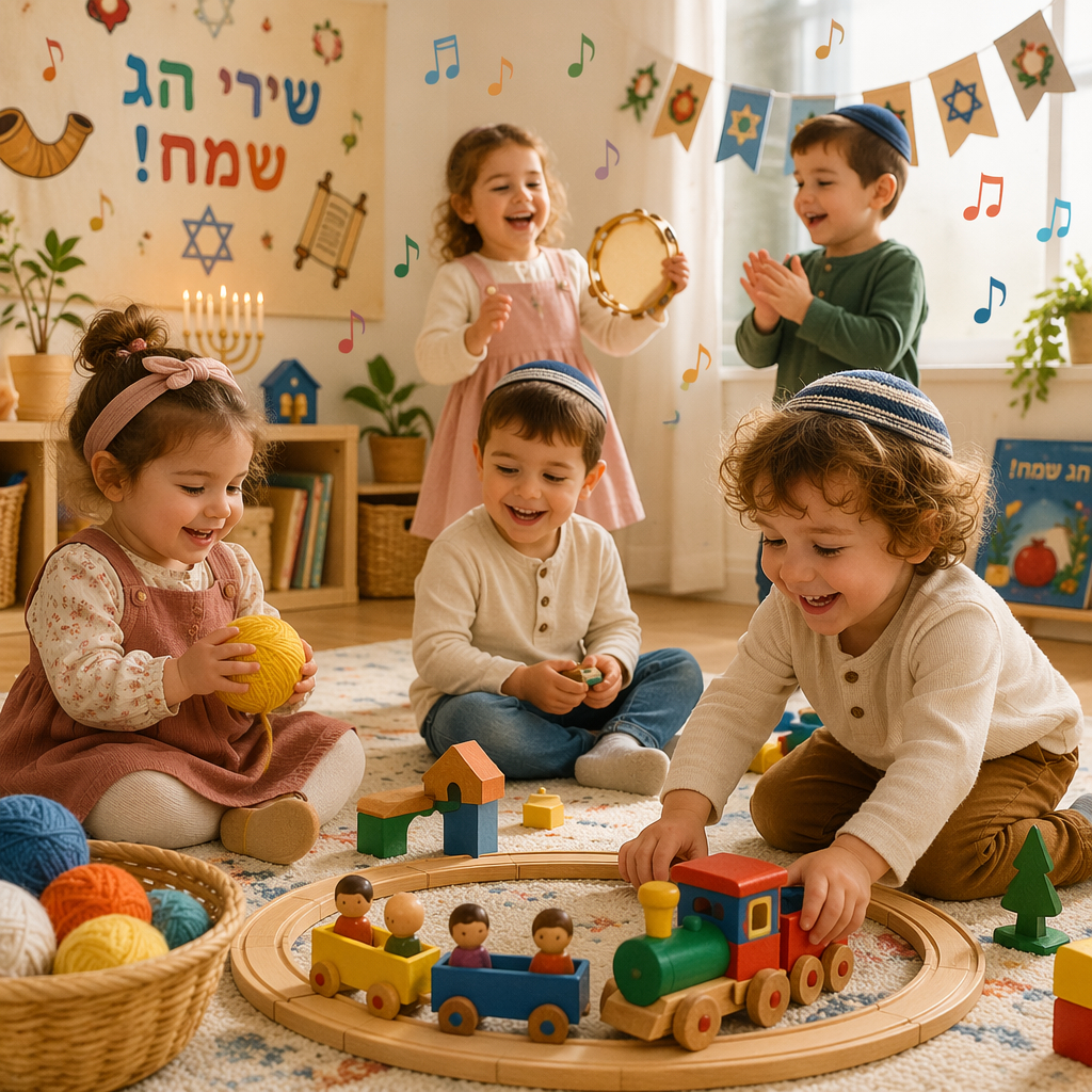 צעצועים עם שירי חג יהודיים